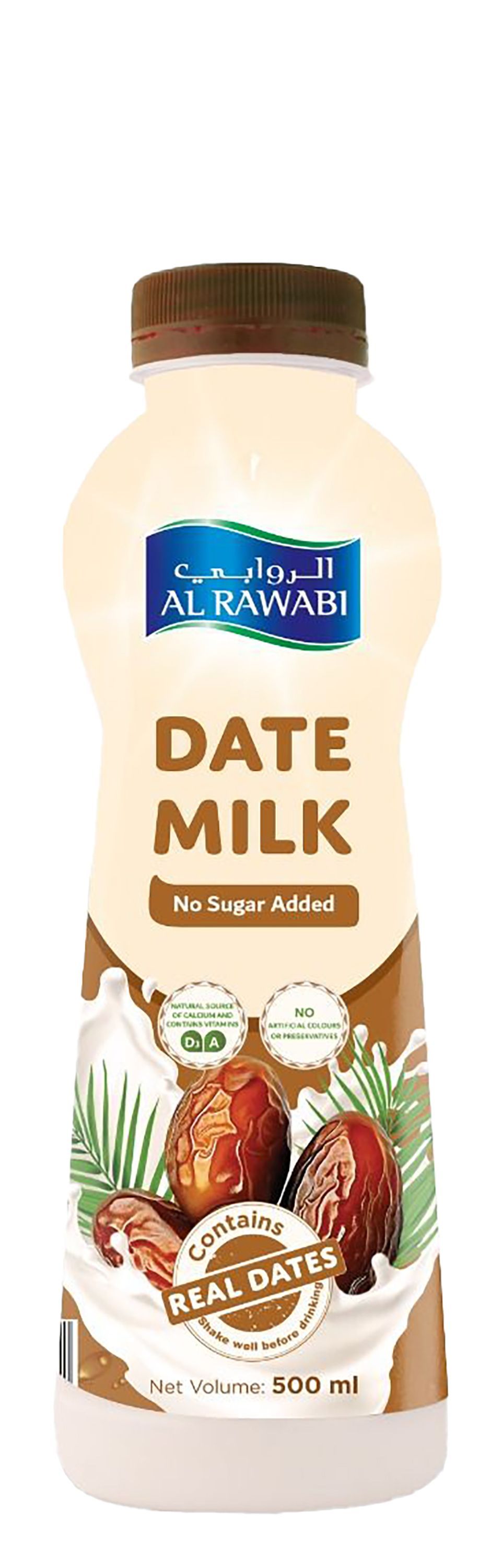 Al Rawabi No-Added-Sugar Date Milk, 500ml