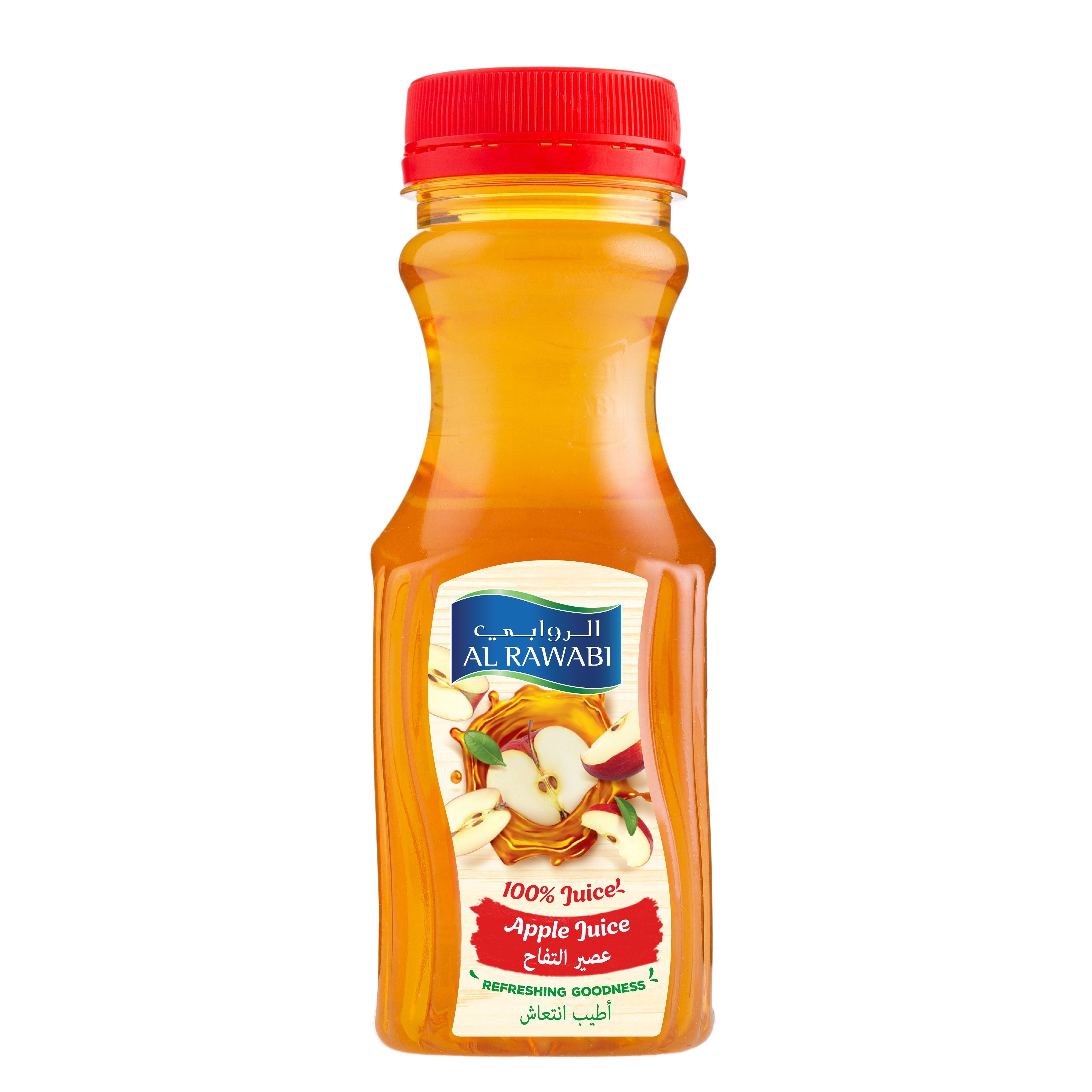 Al Rawabi 100 % Apple Juice, 200ml