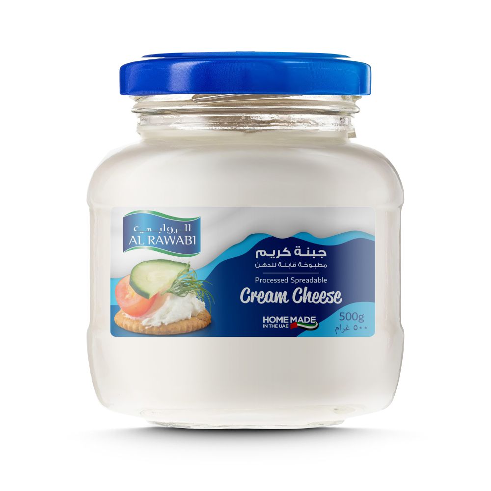 Al Rawabi Processed Spreadable Cream Cheese, 500g