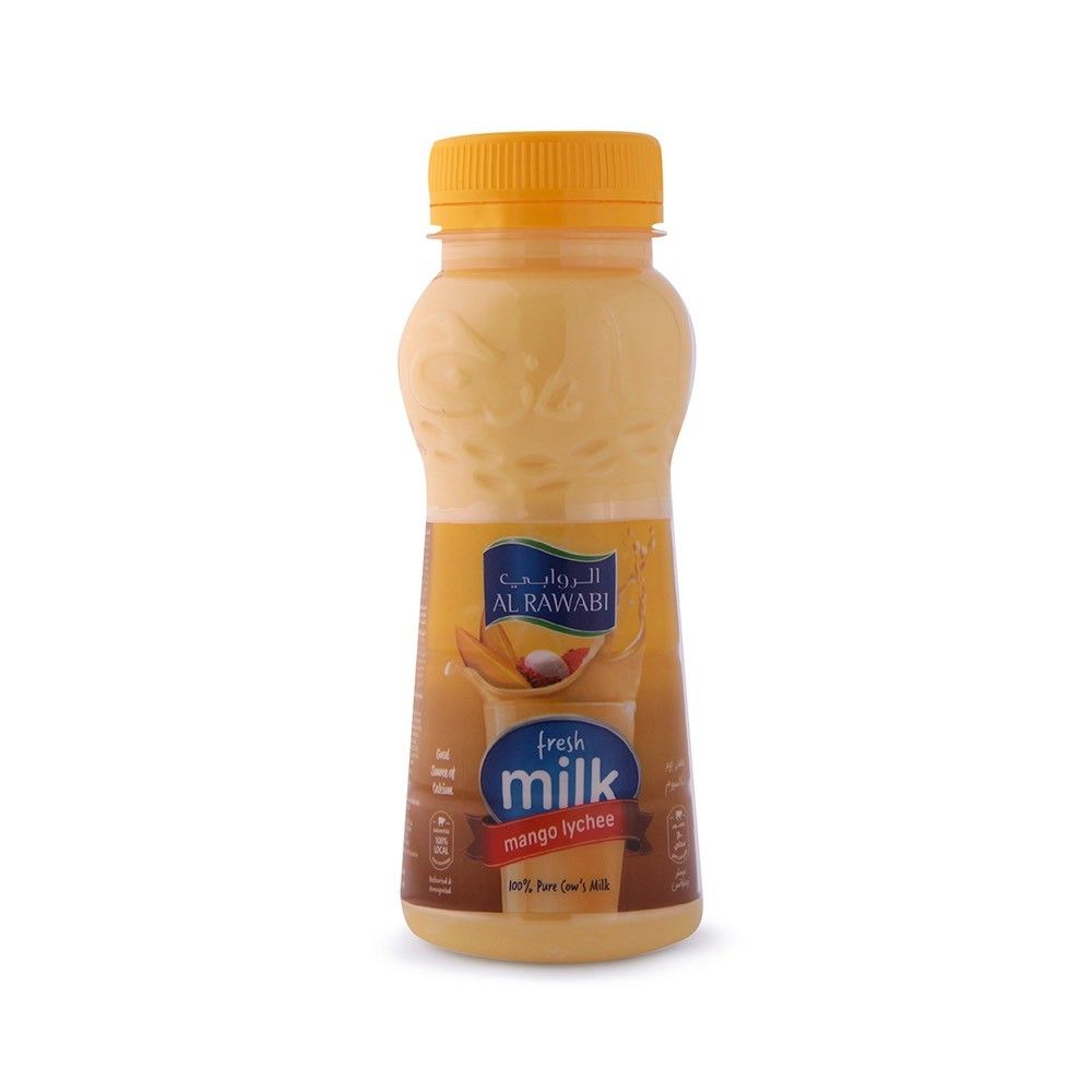 AL RAWABI MANGO LYCHEE MILK 200ML