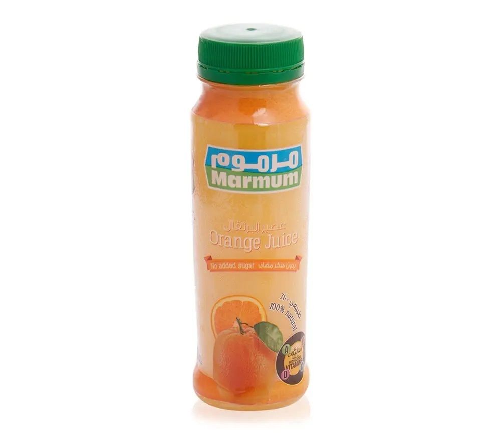 Marmum Orange Juice No Added Sugar 200 ml