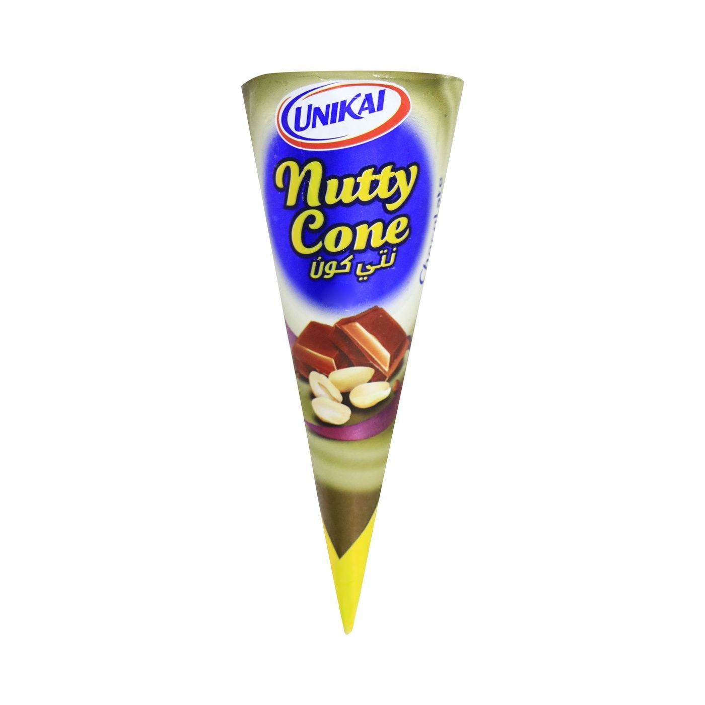 Unikai Nutty Chocolate Cone Ice Cream 115 ml