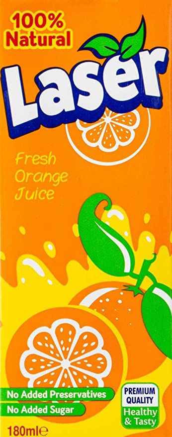 Laser Fresh Orang Juice 180ml