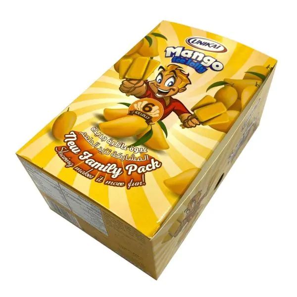 Areej Mango Ice Lollies, 6x70ml