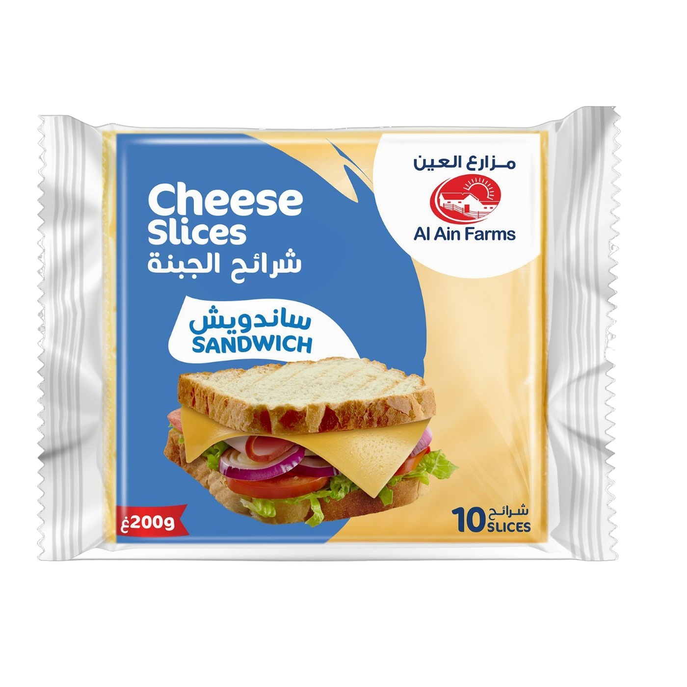 Al Ain Farms Sandwich Cheese Slices, 200g
