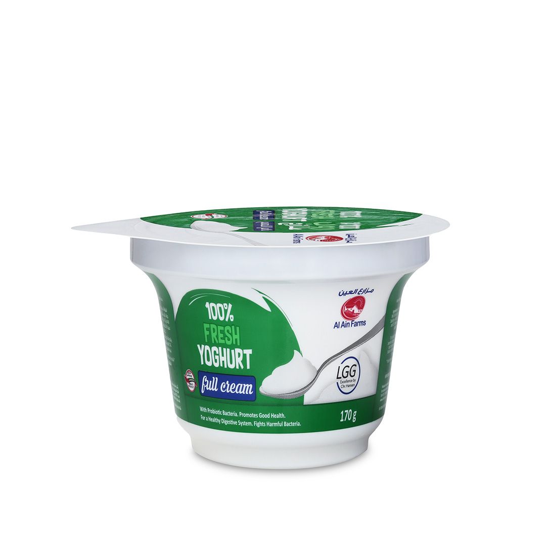 Al Ain Farms Full Cream Fresh Yoghurt, 170g
