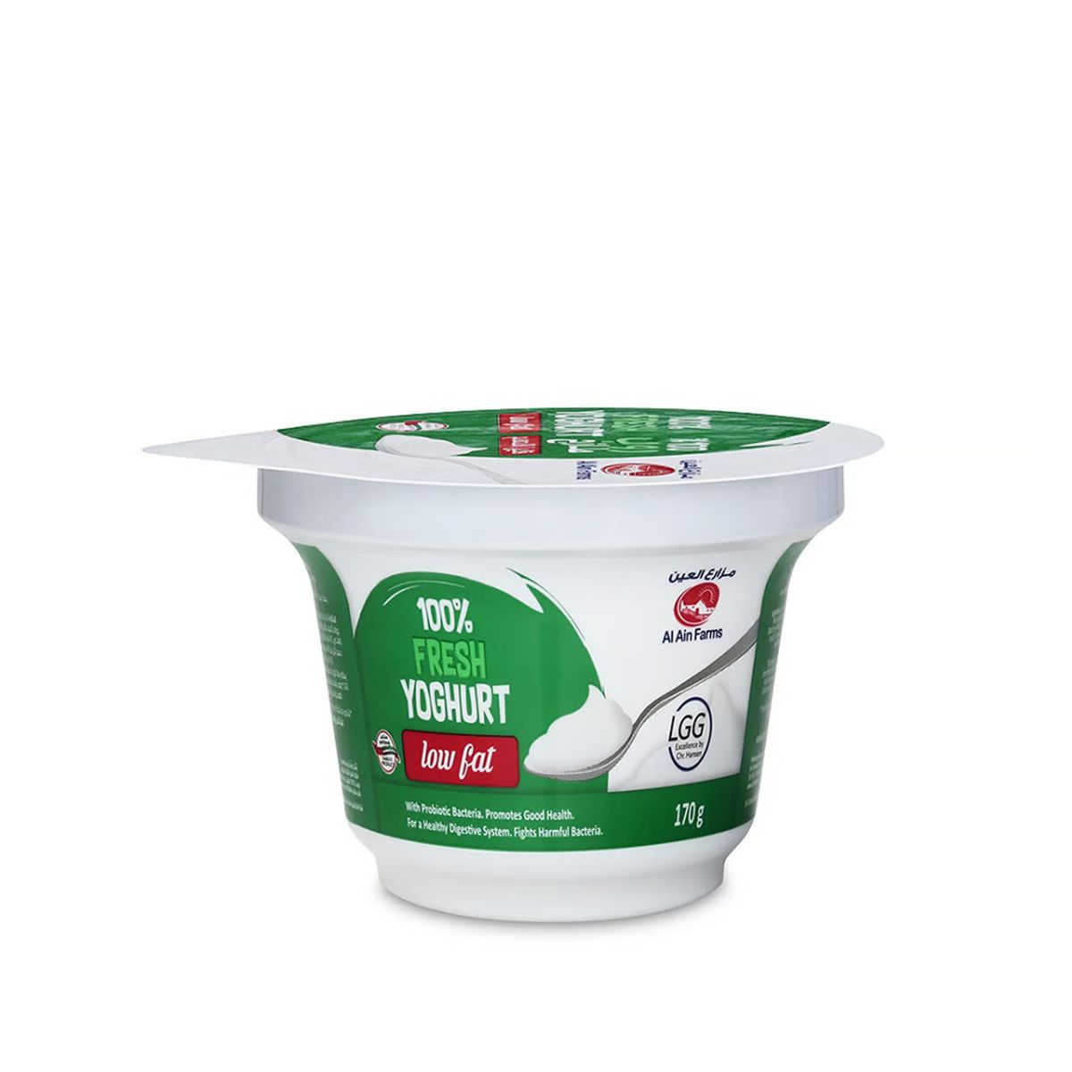 Al Ain Fresh Yoghurt Low Fat, 170g