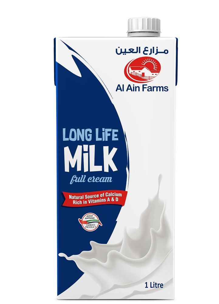Al Ain Long Life Full Cream Milk, 1L