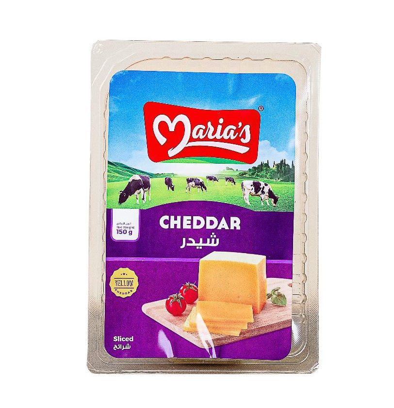 Maria's Cheddar Cheese Slices 150g