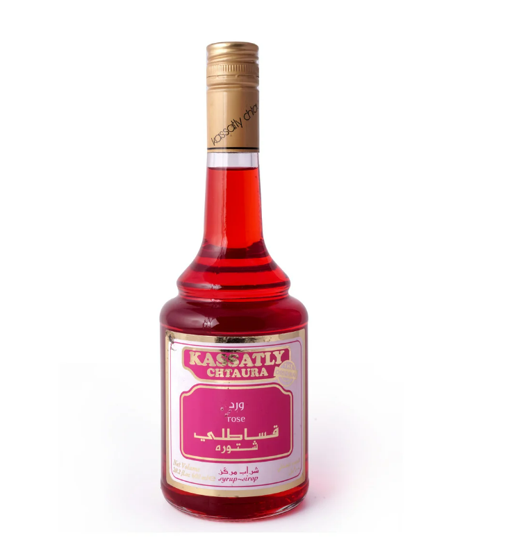 Kassatly Chtaura Rose Syrup, 600 ml