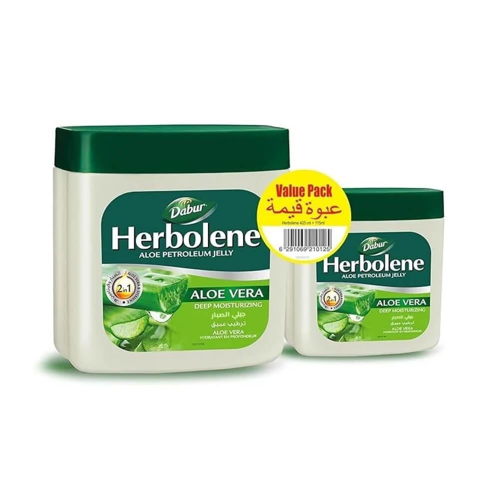 Dabur Herbolene Petroleum Jelly, 425ml+115ml