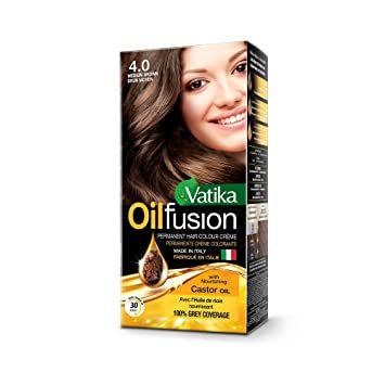 Dabur Vatika Hair Color Kit Medium Brown 100 Ml