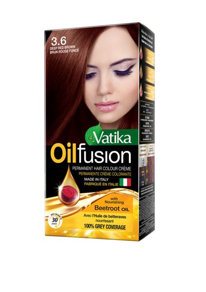 Dabur Vatika Hair Color Kit Red Brown 100 Ml