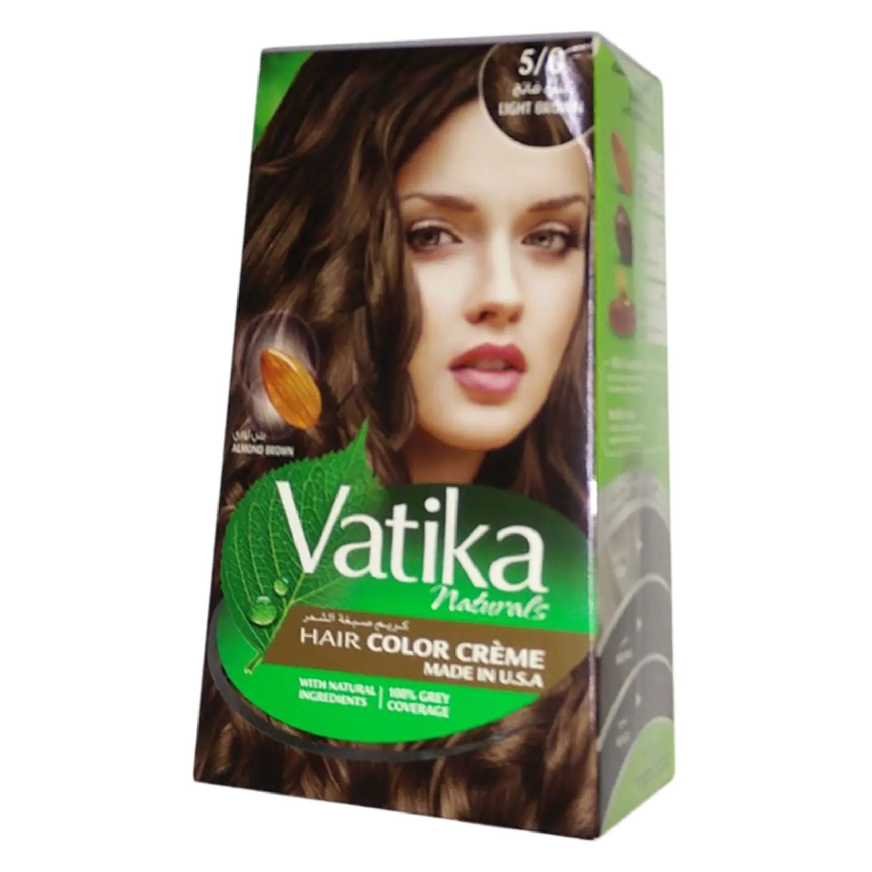 Dabur Vatika Hair Color Kit Light Brown 100 ml