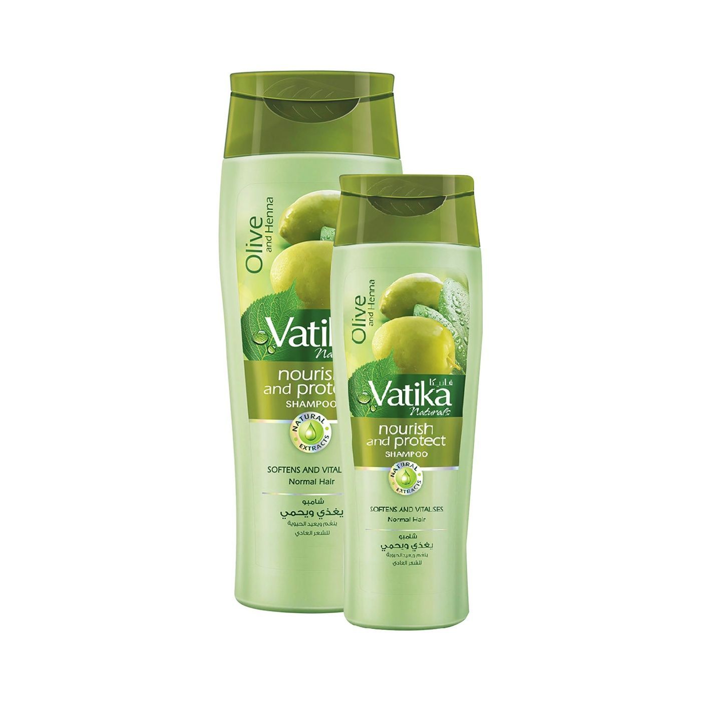 Dabur Vatika Nourish & Protect  Shampoo, 400ml + 200ml