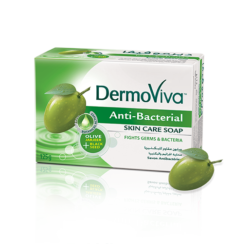 Dermoviva Anti-Bacterial Soap, 6x125ml