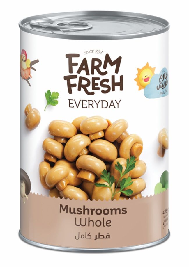 Farm Fresh Mushrooms whole 425 g