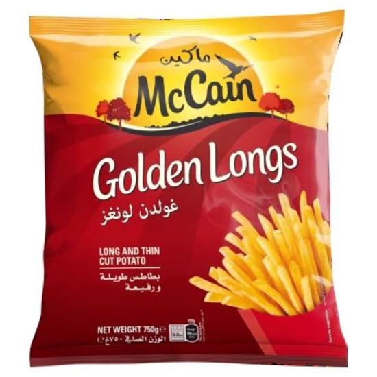 MCCAIN GOLDEN LONG FRIES 750GM