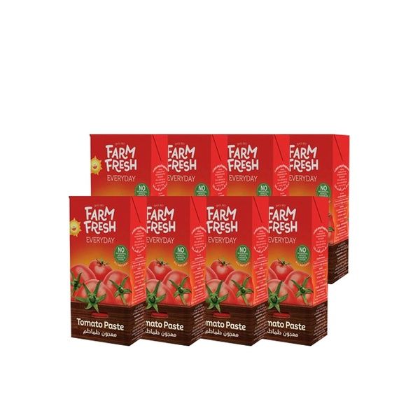 Farm Fresh Tomato Paste, 8x135g