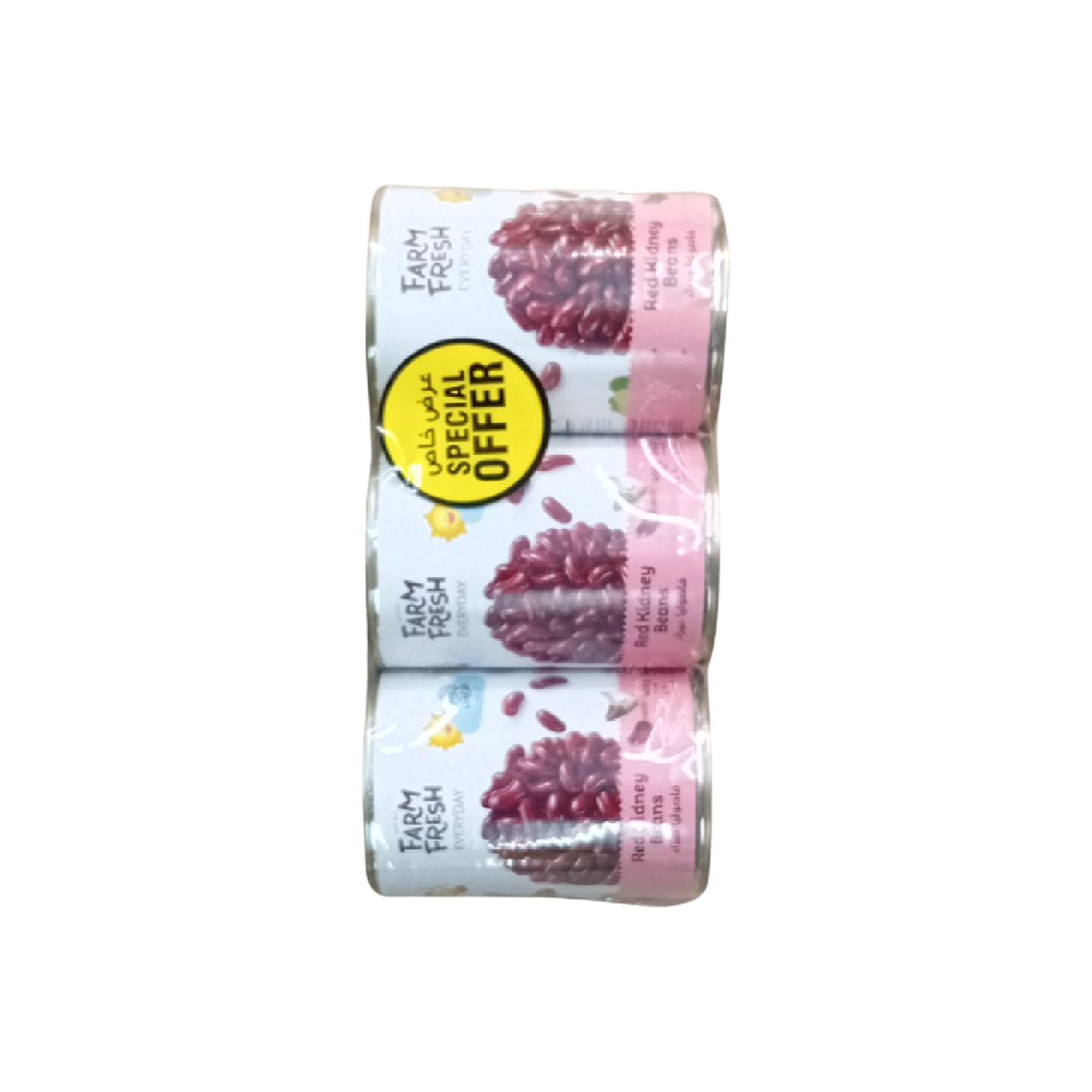 Farm Fresh Red Kidney Beans, 3x400g