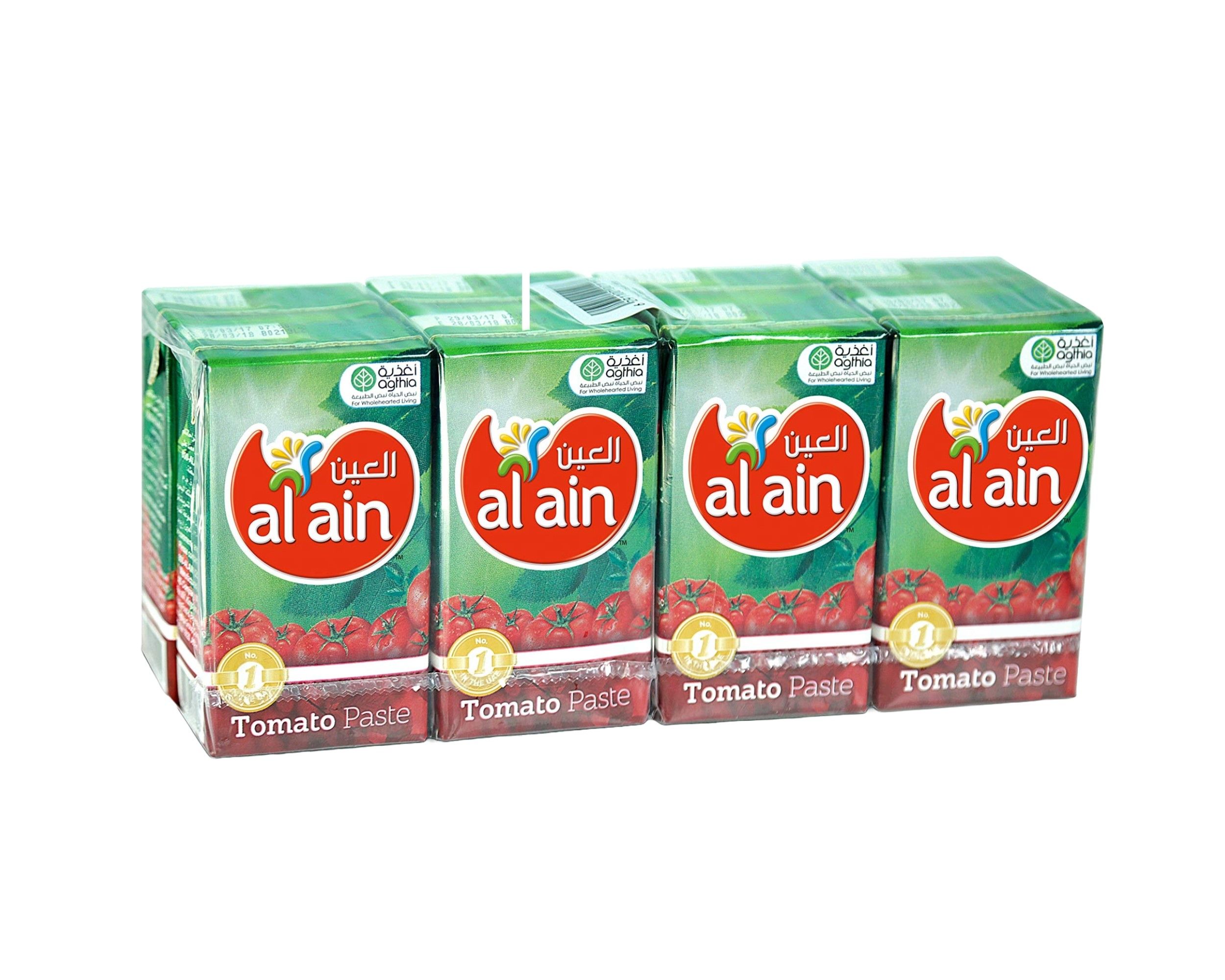 Al Ain Tomato Paste Tetra Pack, 8x135g