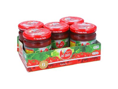 Al Ain Tomato Paste Jar, 5x200g