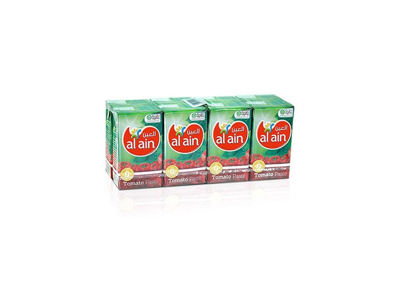 AL AIN TOMATO PASTE TETRA PACK 7+1 FREE