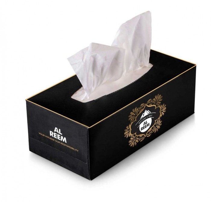 Al Reem Facial Tissues, 2ply, 5x150 Pieces