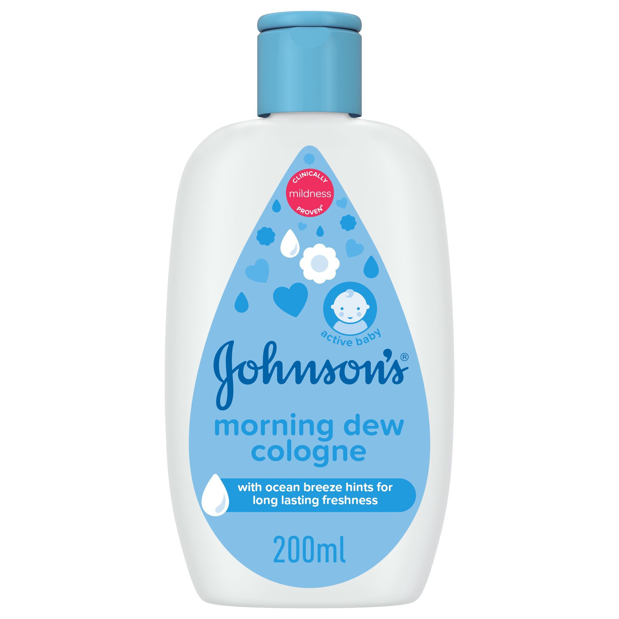 Johnson's Baby Cologne Morning Dew Scent, 200ml