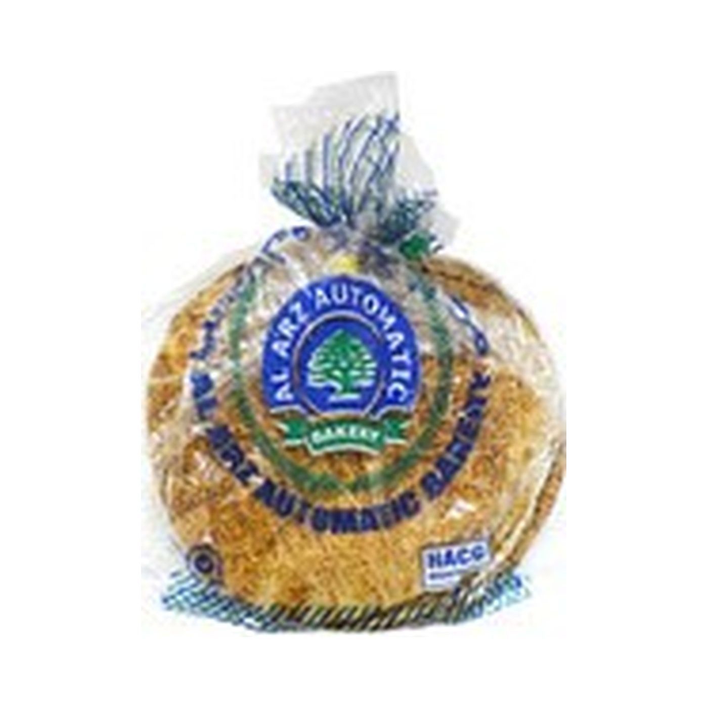 Al Arz Lebanese Brown Bread, Medium, 5 Pieces