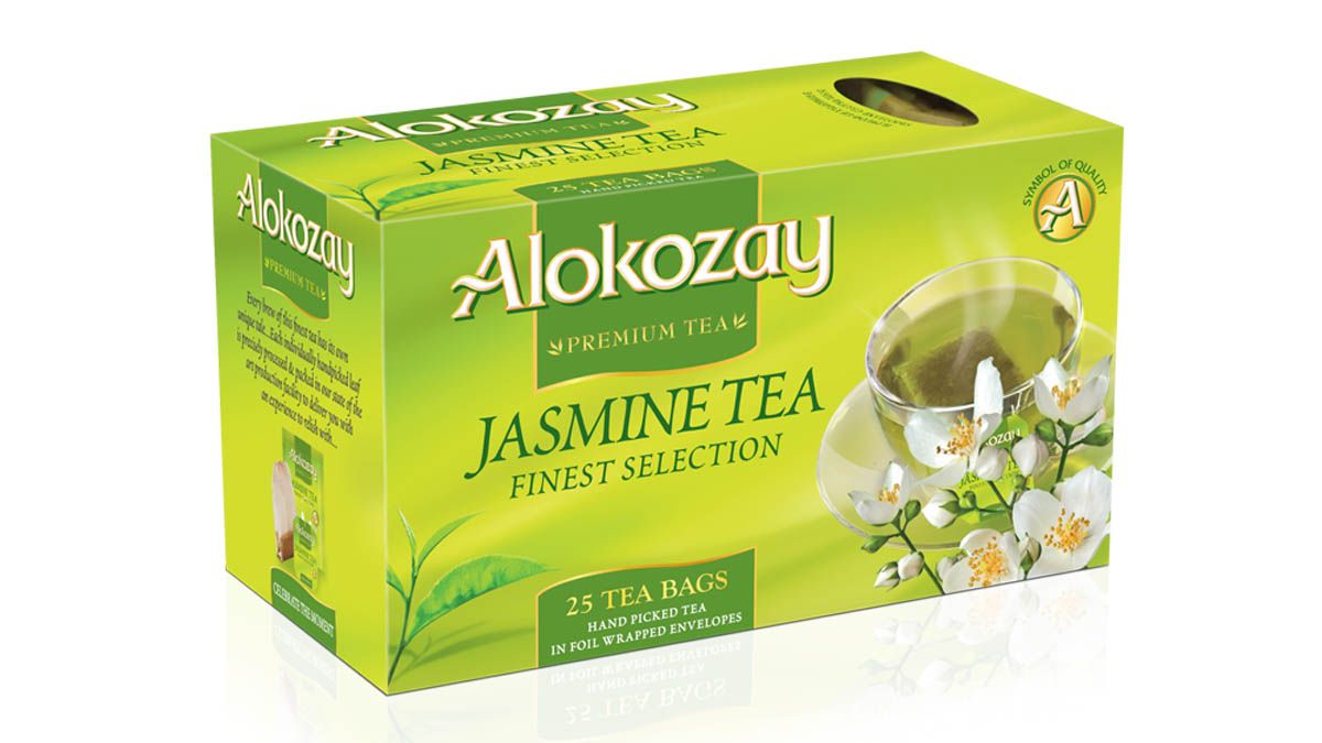 Alokozay Jasmine Green Tea Bag 25'S
