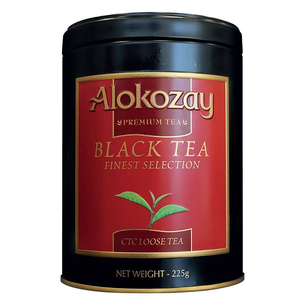 ALOKOZAY TIN TEA CTC LOOSE 225GM