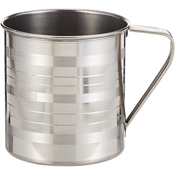 Raj Stainless Steel Touch Mug 9 cm