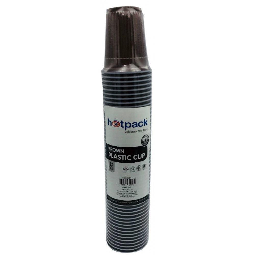 Hotpack Plastic Coffee Cup 4Oz 50Pcs Pkt