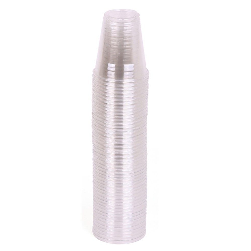 Hotpack Plastic Clear Cup, 6oz, 50 Pieces