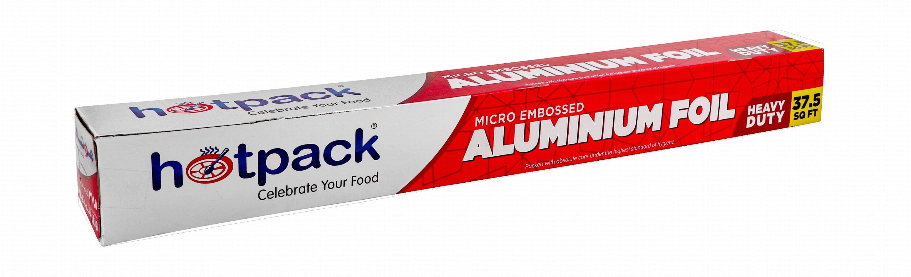 Hotpack Micro Embossed Aluminum Foil, 37.5 square feet