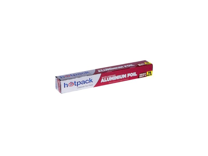 Hotpack Aluminium Foil Embossed 75 Sq ft
