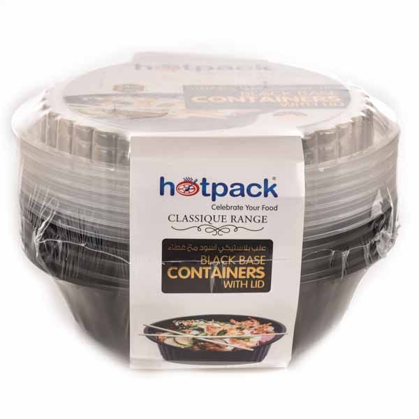 Hotpack Microwave Rou Container With Lids, 24o