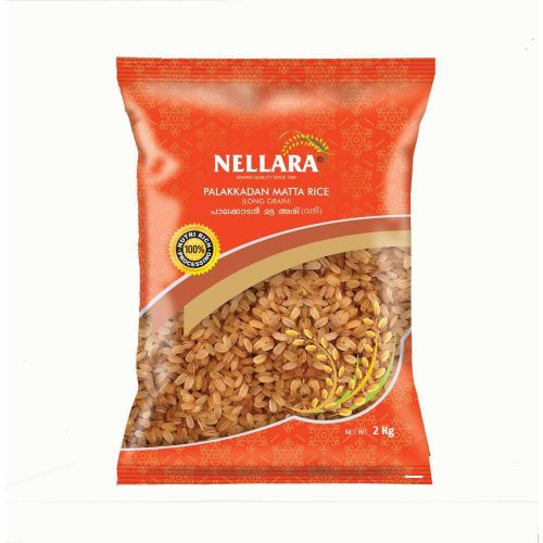 Nellara Long Grain Palakkadan Matta Rice 2 Kg