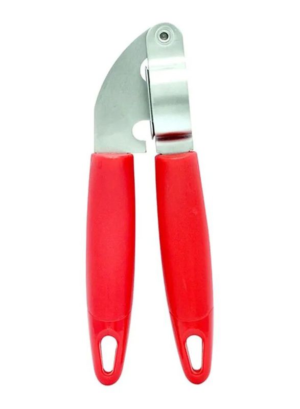 Raj Red Handle Garlic Press, 20.5cm