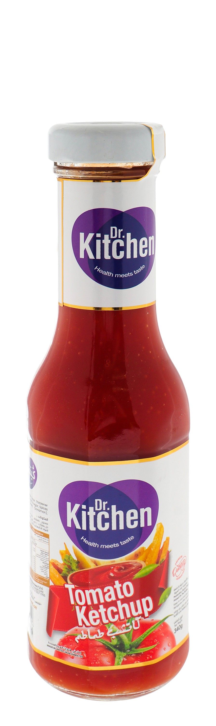 Dr Kitchen Tomato Ketchup, 340g