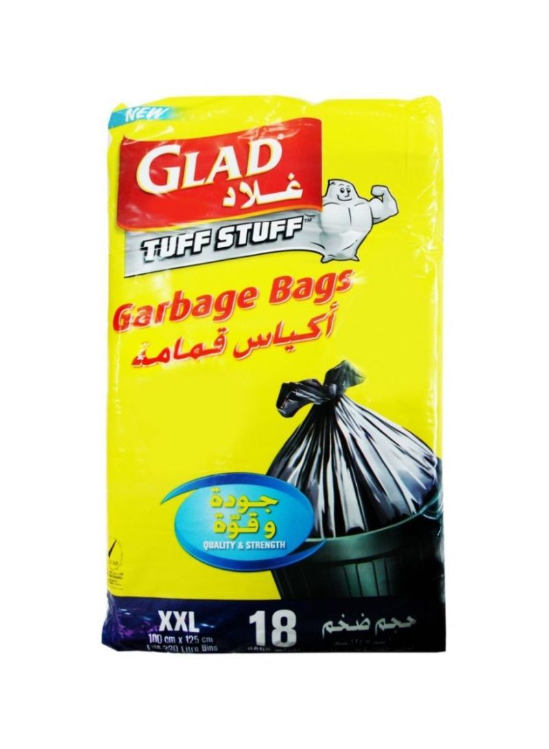 Glad garbage Bag xl 18 pcs