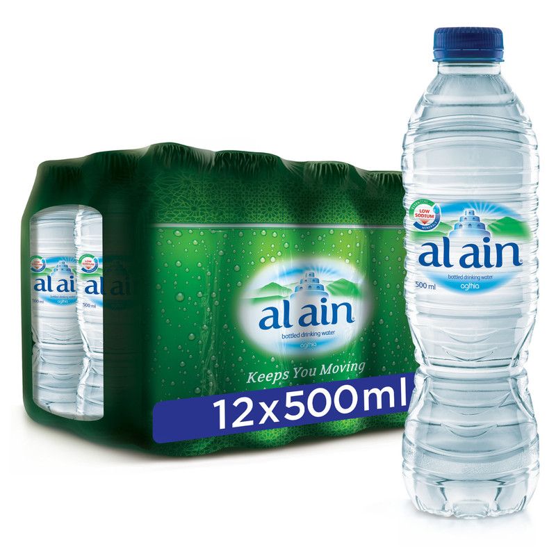 Al Ain Low Sodium Water, 12x500ml