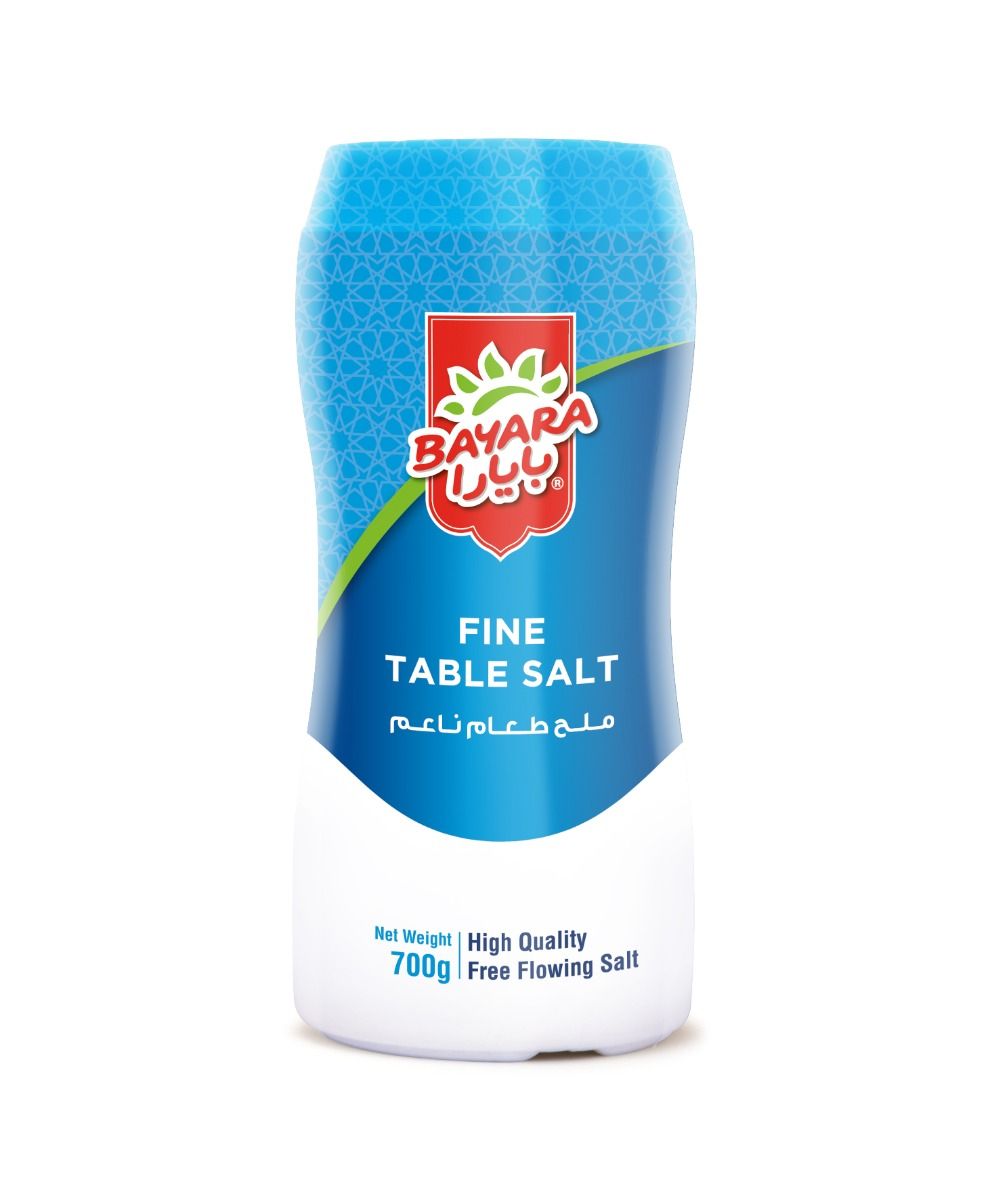 Bayara Fine Table Salt, 3x700g