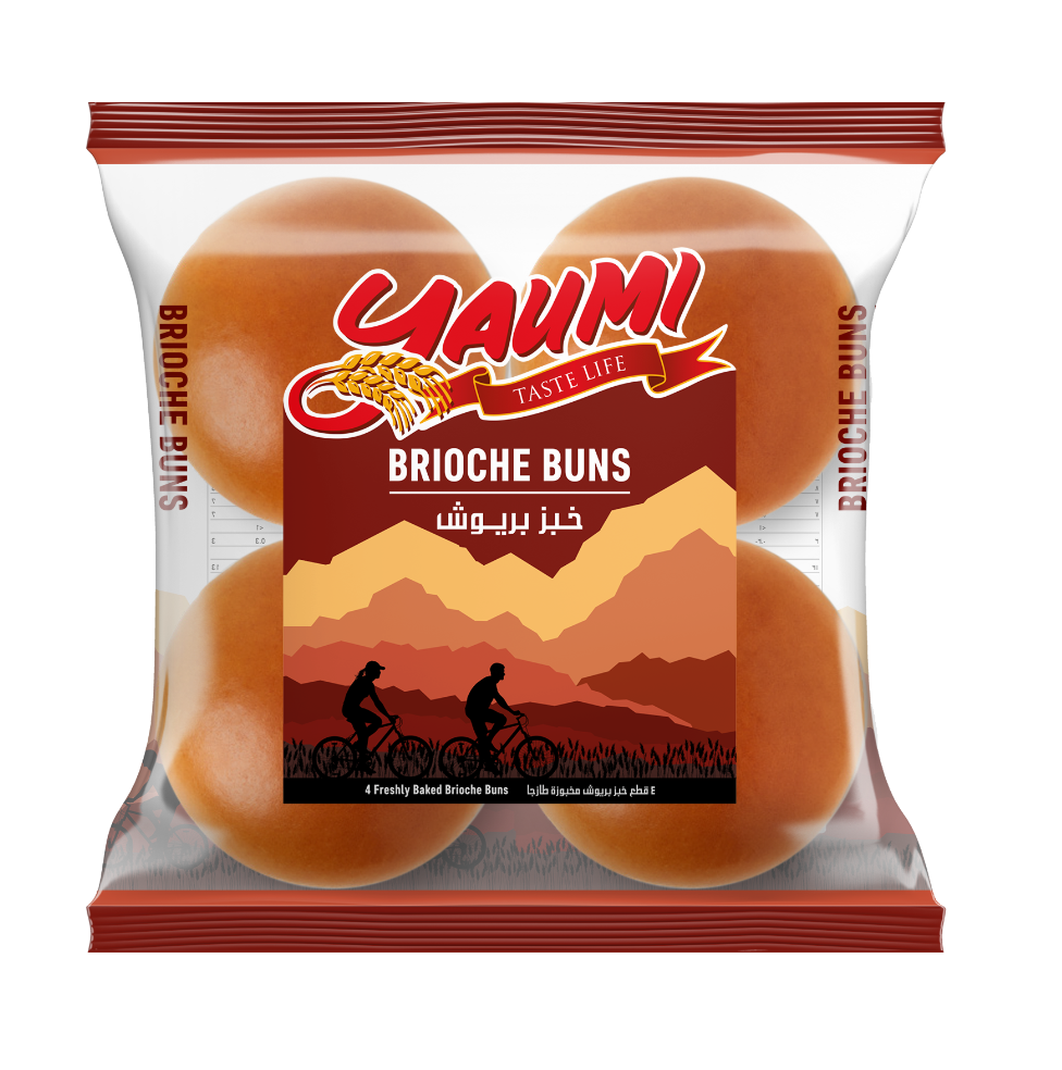 Yaumi Brioche Bun, 4x75g
