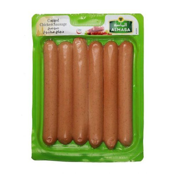Almasa Cooked Chicken Sausage Skinpack, 500g