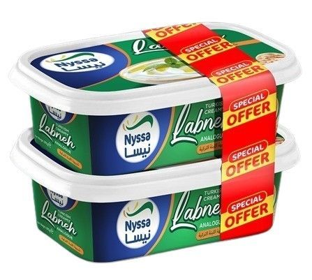 Nyssa Turkish Creamy Labneh Tub, 2x370g