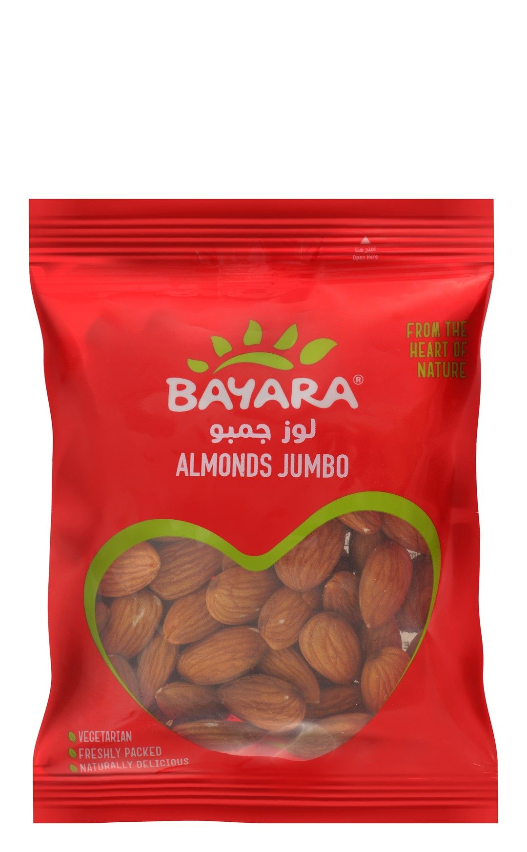Bayara Raw Jumbo Almonds, 100g