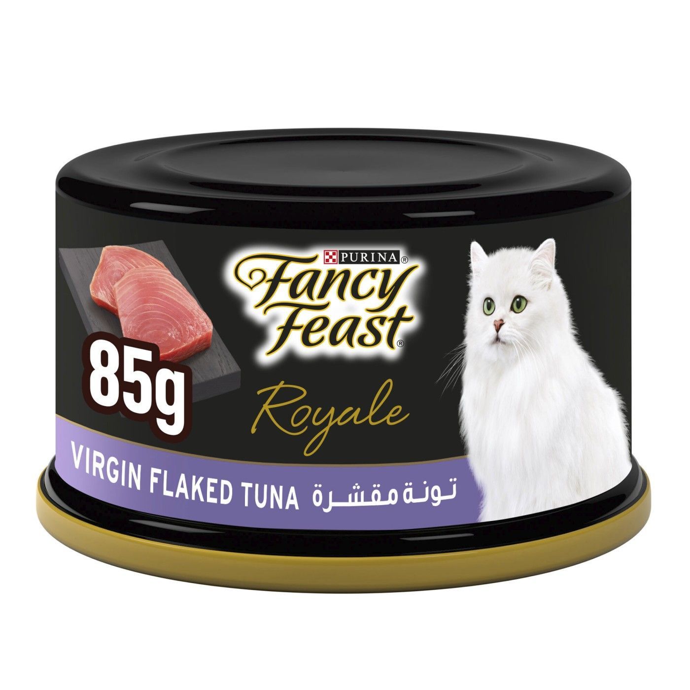 Fancy Feast Royale Virgin Flaked Tuna Cat Food, 85g