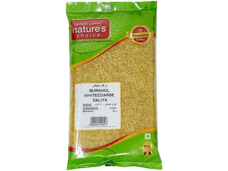 Nature's Choice Burghol White Coarse (Daliya) 500 gr